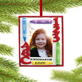 Kindergarten Picture Frame Ornament Ornament