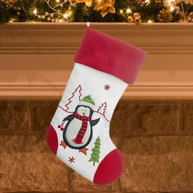 Red and White Stocking (Penguin)