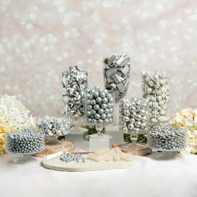 Silver Deluxe Candy Buffet