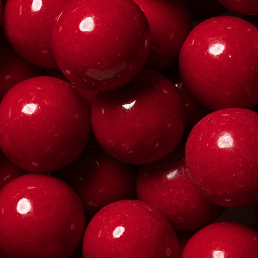 Red 1-inch Gumballs