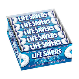 Lifesavers Pep-o-mint Rolls 20ct