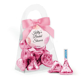 Personalized Bridal Shower Favor Assembled Purse with Hershey's Kisses
